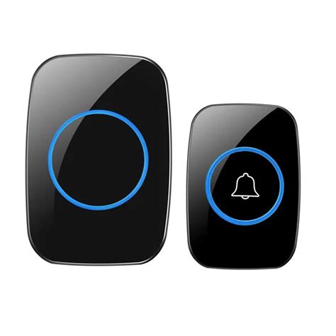 SiGN Wireless Doorbell LED IPX4 - Black | Spares.se