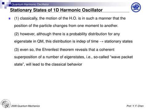 PPT - Quantum Harmonic Oscillator PowerPoint Presentation, free download - ID:5658634