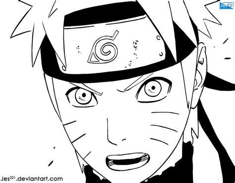 Naruto Face Drawing at GetDrawings | Free download