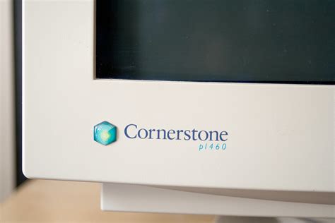 Cornerstone detail | Cornerstone p1460 19" CRT flat screen m… | Flickr