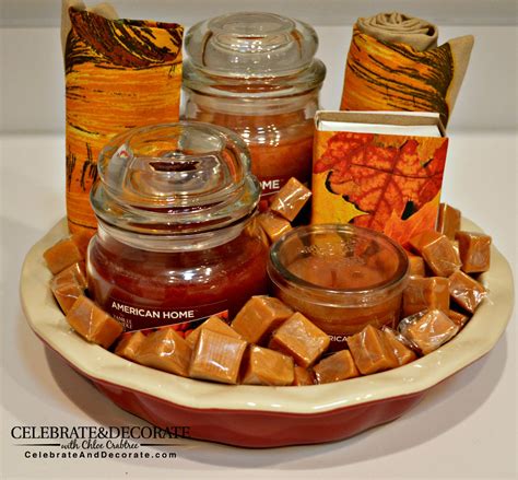 How to Create an Autumn Hostess Gift Basket - Celebrate & Decorate