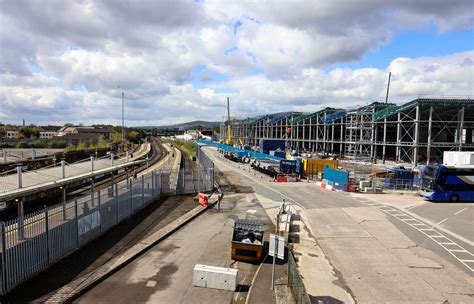 Weavers Cross: Work progresses on Belfast's Grand Central Station ...