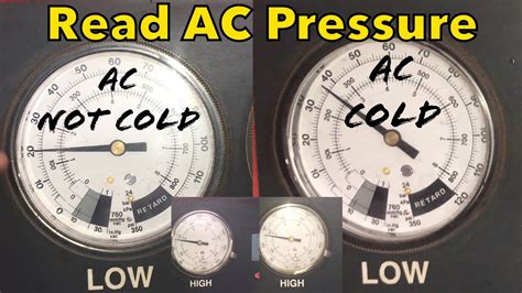 How to read AC pressure on low and high side AC NOT COLD ENOUGH? - YouTube