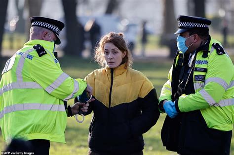 Covid clash on Clapham Common: Police confront anti-lockdown mob chanting 'take your freedom ...