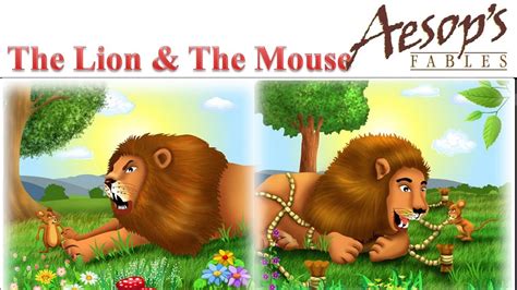 [ Aesop's Fable #019] The Lion and The Mouse (Subtitled) - YouTube