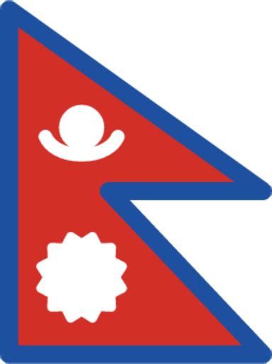 "flag: Nepal" Emoji - Download for free – Iconduck