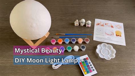 Run Run Deals - Unveiling the Mystical Beauty of the DIY Moon Light Lamp