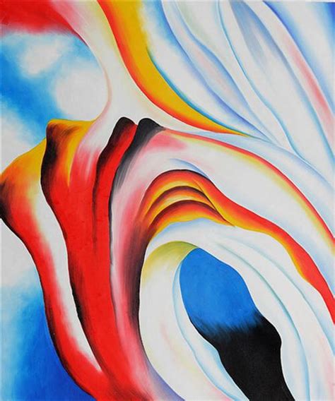 Music Pink and Blue, 1918 - Georgia O'Keeffe - WikiArt.org