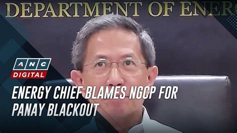 Energy chief blames NGCP for Panay blackout | ANC - YouTube