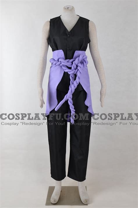 Custom Sasuke Cosplay Costume (Black) from Naruto - CosplayFU.com