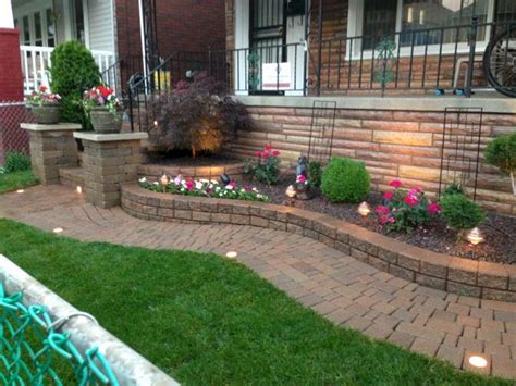 Marvelous 25+ Beautiful Brick Flower Bed Ideas for Front Yard Landscaping https://freshouz.com ...