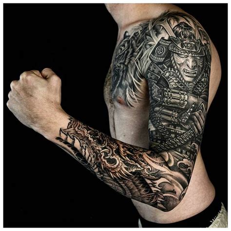 Top 193 + Japanese samurai dragon tattoo - Spcminer.com