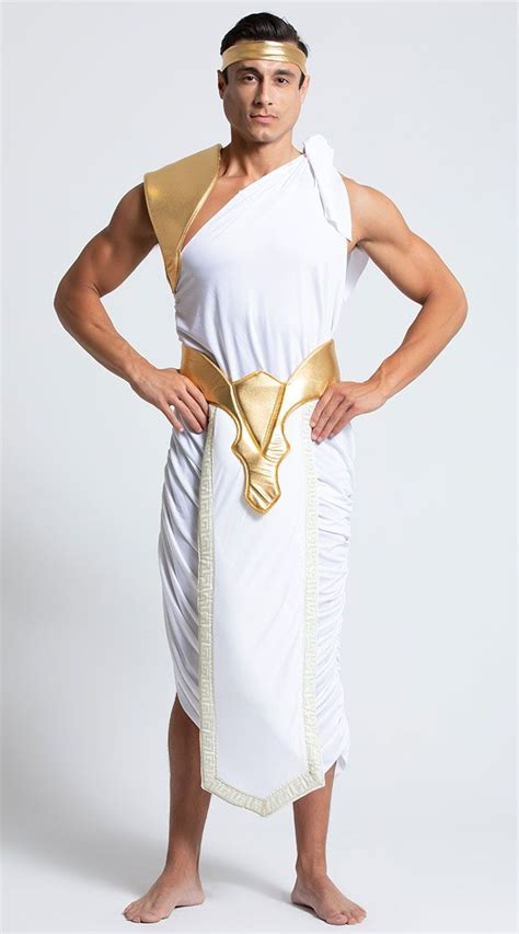 Men's Greek God Costume #Greek,#Men,#Costume | Greek god costume, Greek costume, Greek clothing