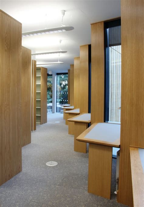 Fitzwilliam College Library and IT Centre, Cambridge, by Edward Cullinan Architects