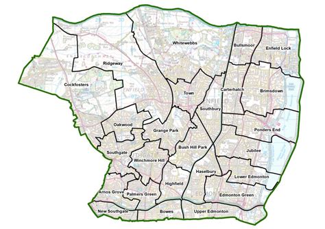 New electoral ward map finalised - Enfield Dispatch