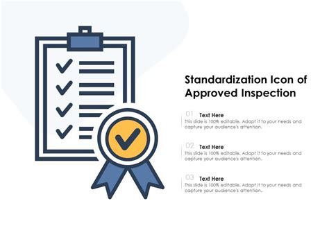 Standardization Icon Of Approved Inspection | PowerPoint Presentation Images | Templates PPT ...