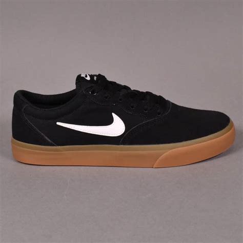 Nike SB Chron SLR Skate Shoes - Black/White-Black-Black - SKATE SHOES ...