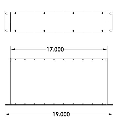 Redco CH2 2U Rackmount Chassis Box | Redco Audio