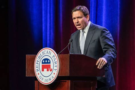 Ron DeSantis vows to "start slitting throats on day one" while discussing federal workers ...