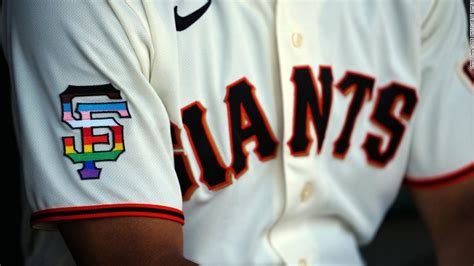 The San Francisco Giants wore Pride colors on the field in an MLB first - CNN