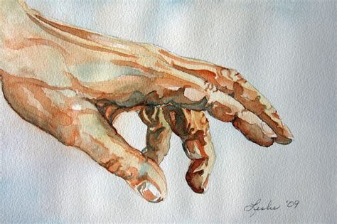 Watercolor Hands at PaintingValley.com | Explore collection of Watercolor Hands