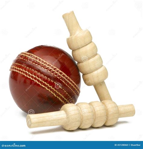 Cricket Bat And Ball Stock Image | CartoonDealer.com #26560801