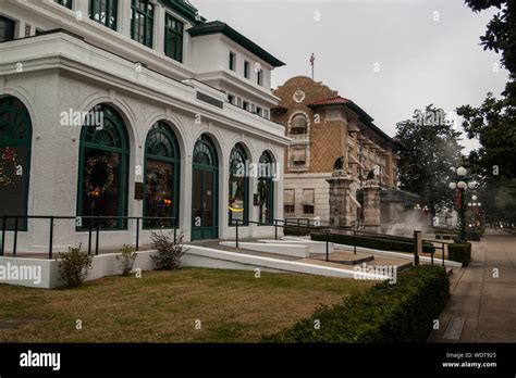 Historic Bathhouses, Hot Springs National Park, Arkansas Stock Photo - Alamy