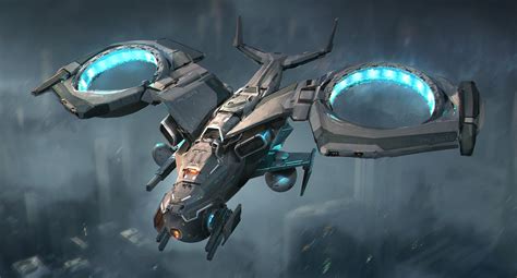 ArtStation - Vtol Drone, Luc Fontenoy | Футуристические транспортные средства, Вертолет ...