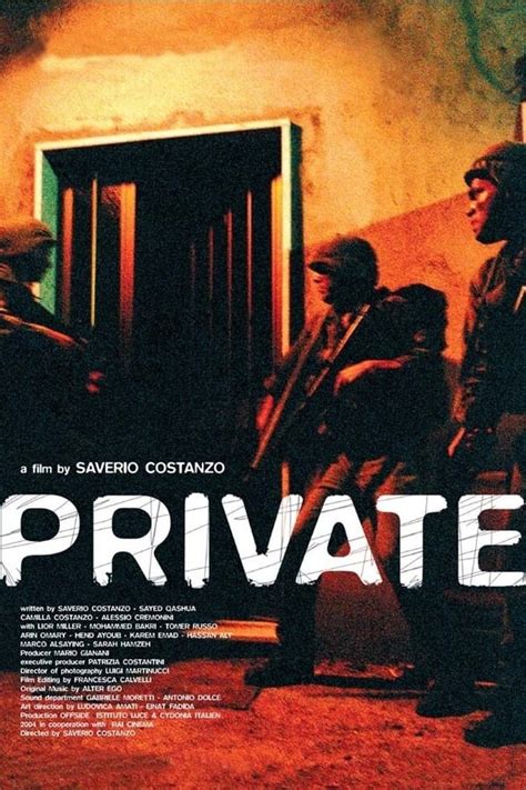 Private (2004) — The Movie Database (TMDB)