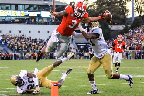 Georgia vs. Georgia Tech final score: Bulldogs cap comeback with 41-34 overtime win - SBNation.com