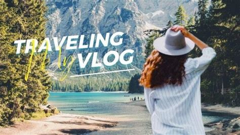 Simple Travel Vlog Youtube Thumbnail Template and Ideas for Design | Fotor