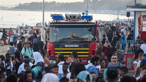 Police appeal after three stabbed in Bournemouth during day of chaos at Britain's beaches | UK ...