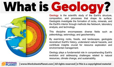 What is Geology | Definition of Geology