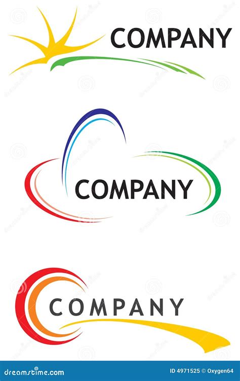 Corporate Logo Templates Royalty Free Stock Photo - Image: 4971525