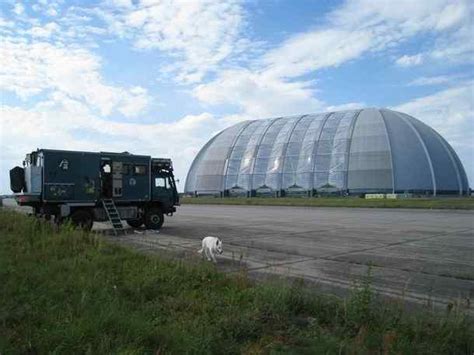 Airship hangar in East Germany | www.nomadic-one.com