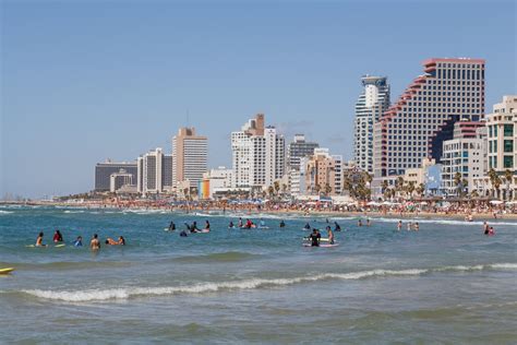 Tel Aviv Beaches And Sea Promenade