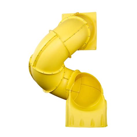 Swing-N-Slide 5-ft Turbo Tube Yellow Slide at Lowes.com