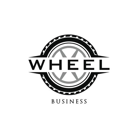 Wheel Icon Logo Design Template 25347784 Vector Art at Vecteezy