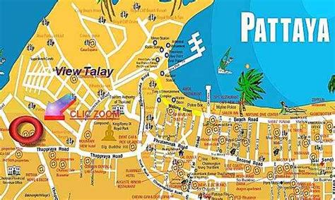 Map Pattaya Thailand