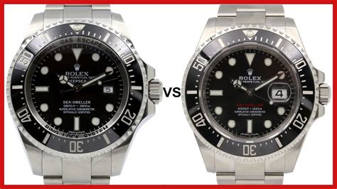 Aprender sobre 80+ imagem rolex sea dweller vs submariner vs deepsea ...