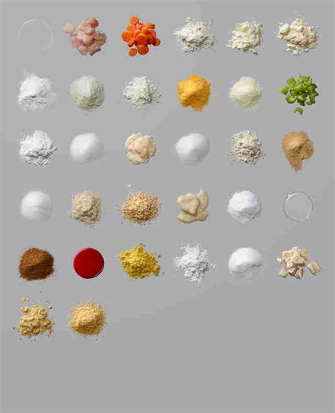 HD Photos of Processed Food Ingredients by Dwight Eshliman and Steve Ettlinger - Thrillist