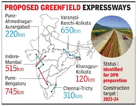 Greenfield Expressway Route Map