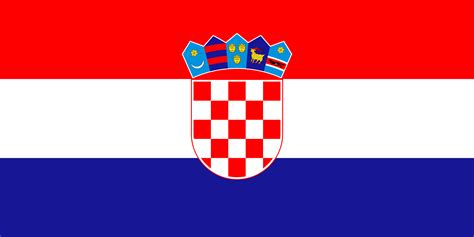 Croatia Flag Colours – Flags Web