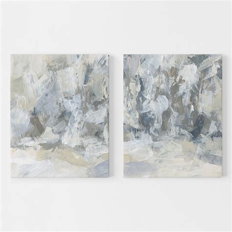 Snow Drift - Set of 2 - Art Prints or Canvases | Jetty Home