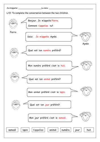 French Conversation | Teaching Resources