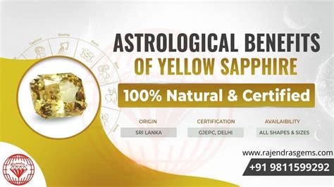 Yellow Sapphire Benefits - 6 Powerful Astrological Uses of Pukhraj