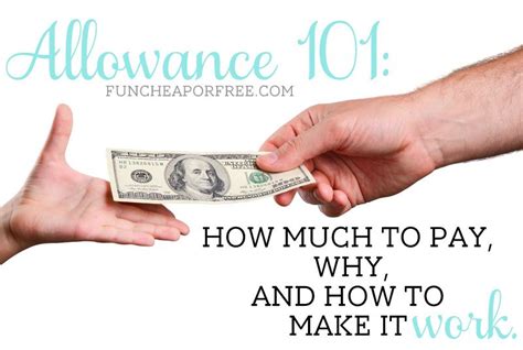 Allowance 101: How We Do Allowance for Kids - Fun Cheap or Free | Allowance for kids, Chores for ...