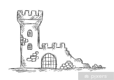 Castle Wall Drawing at PaintingValley.com | Explore collection of Castle Wall Drawing