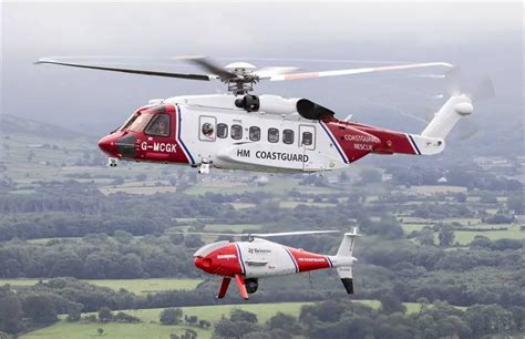 British HM Coastguard conducts search and rescue missions with Camcopter S-100 UAV