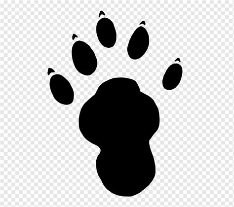 Sea otter Paw Footprint, otter, head, animal, silhouette png | PNGWing